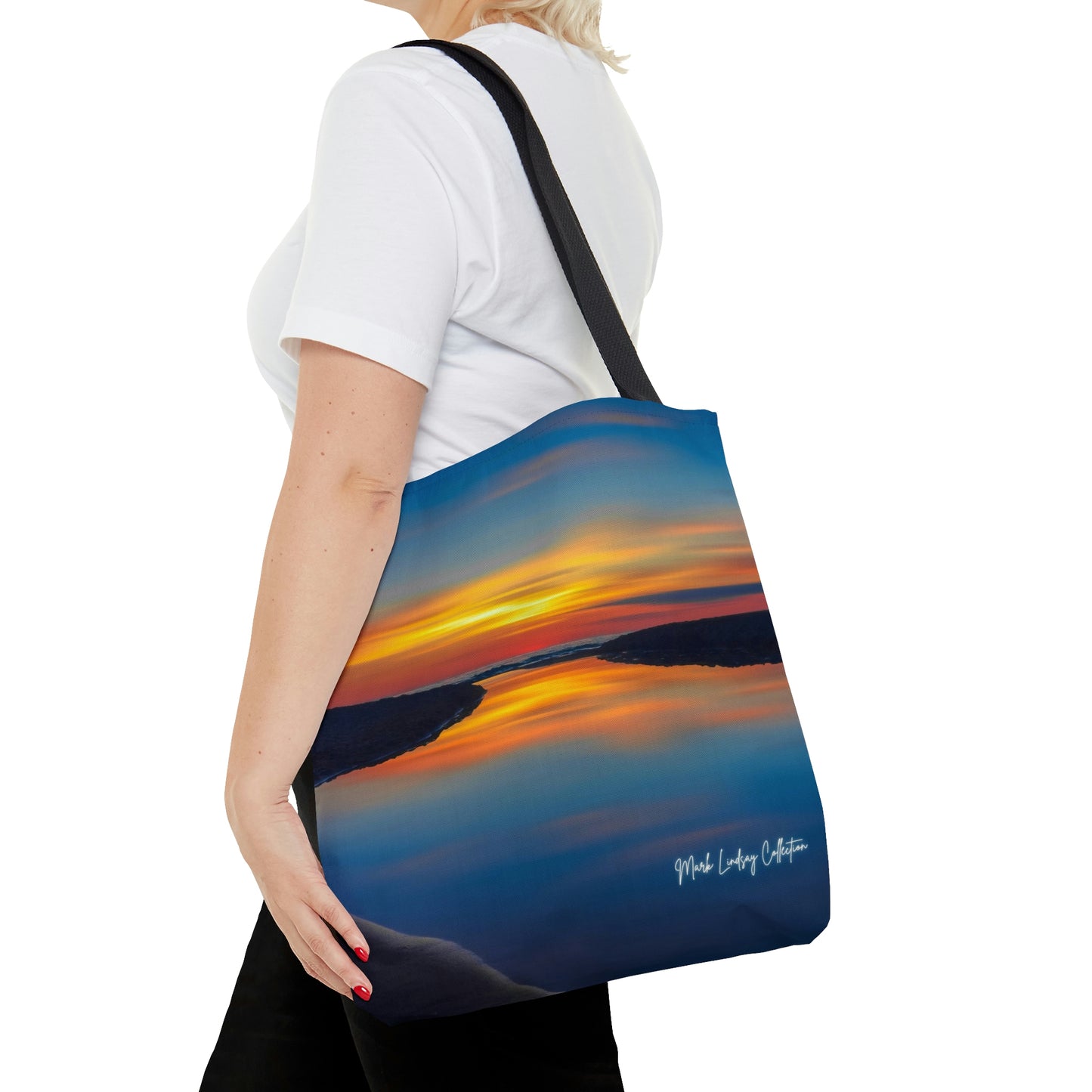 Good Harbor Sunset Art Tote