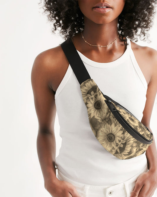 Sunflower Bronze Dreams Crossbody Sling Bag