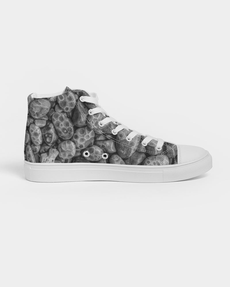 Petoskey Stones Women's Hightop Canvas Shoe