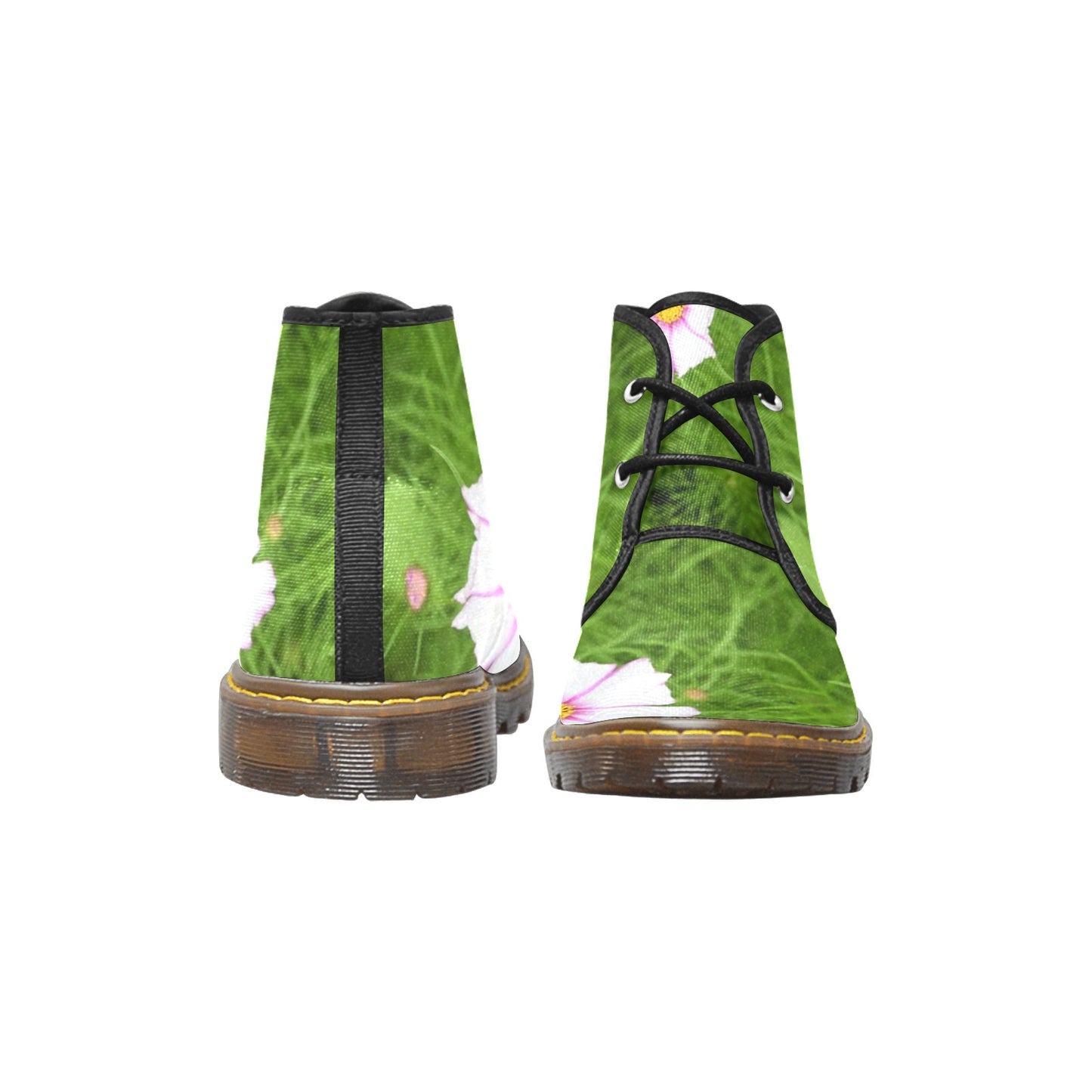 Passion Flower Women's Canvas Chukka Boots