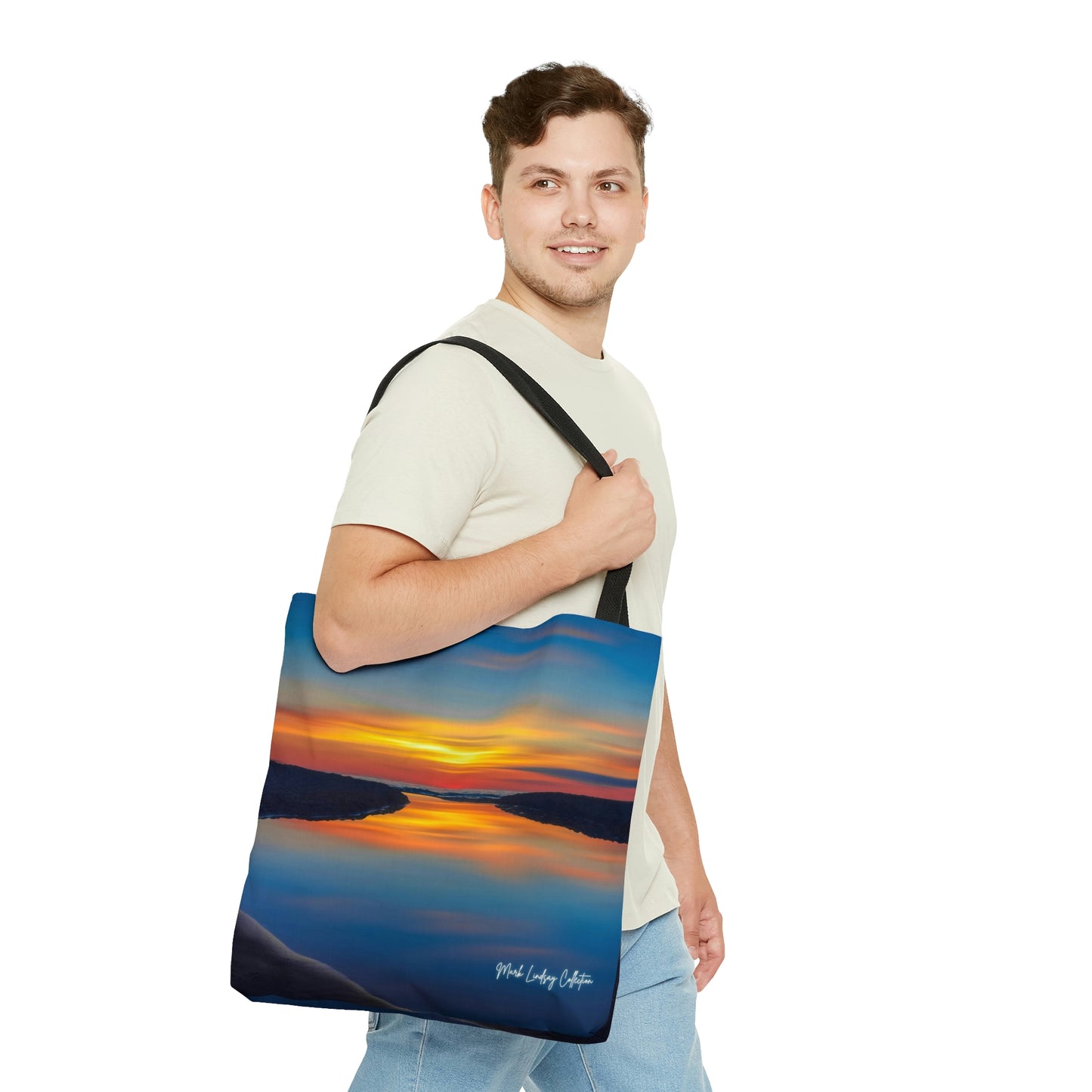 Good Harbor Sunset Art Tote