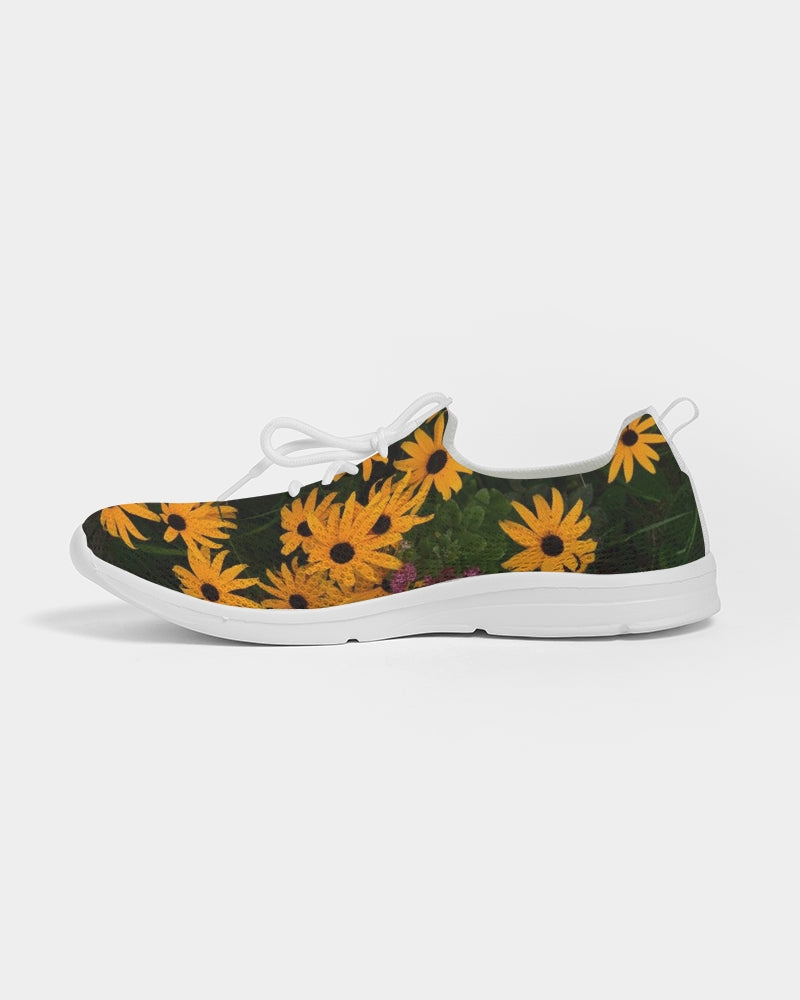Spring Flowers Lace Up Flyknit Shoe