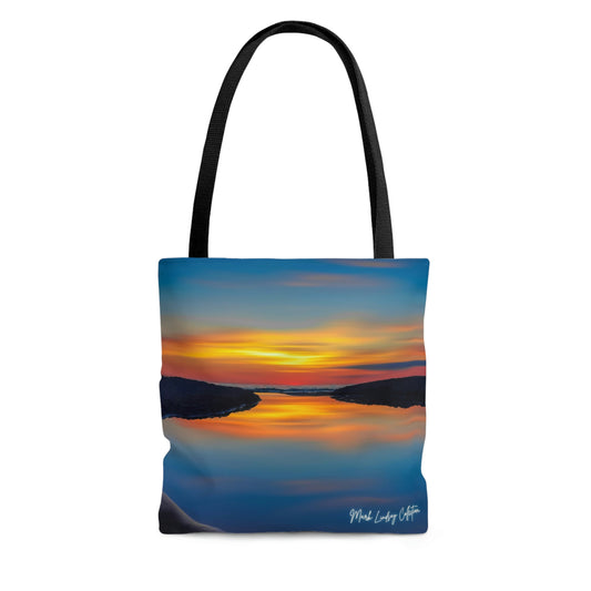 Good Harbor Sunset Art Tote