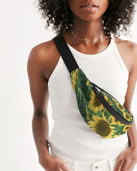 Sunflower Beauty Crossbody Sling Bag