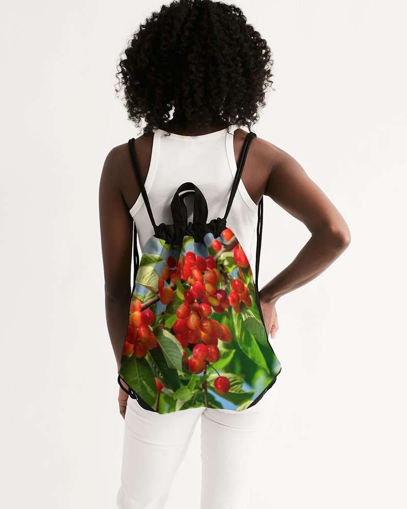 Cherry Capital Premium Canvas Drawstring Bag