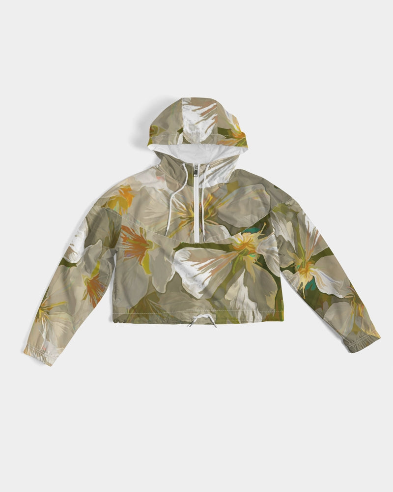 Serenity Fashion Cropped Windbreaker