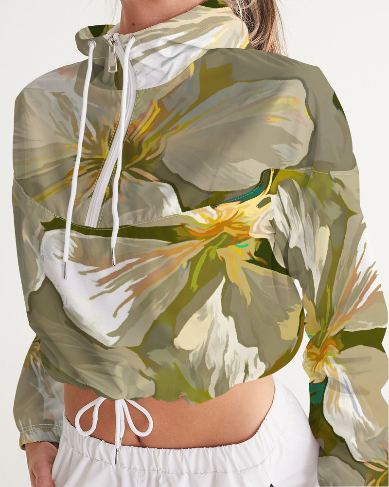 Serenity Fashion Cropped Windbreaker