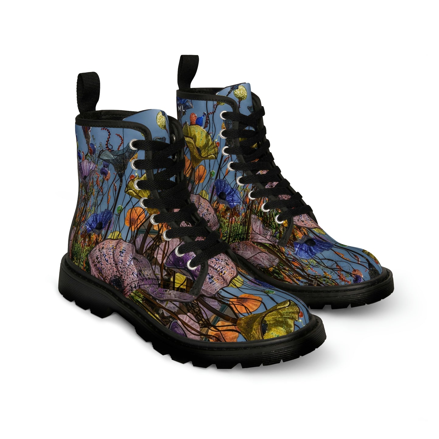 Magic Glass Women's Canvas Art Boots