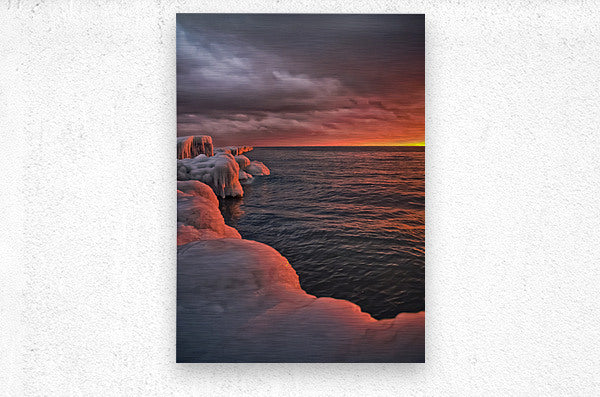 Brushed Metal Print