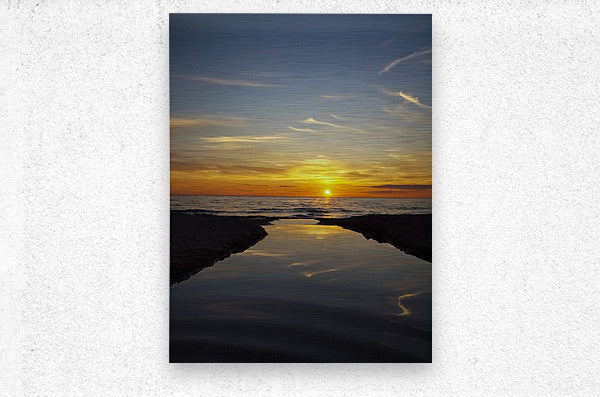 Brushed Metal Print