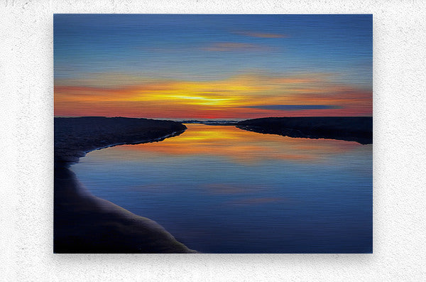 Brushed Metal Print