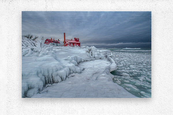 Brushed Metal Print