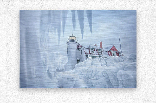 Brushed Metal Print