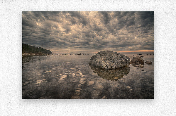 Brushed Metal Print