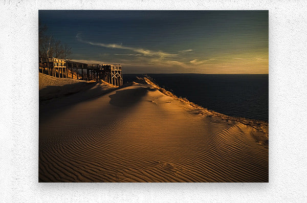 Brushed Metal Print