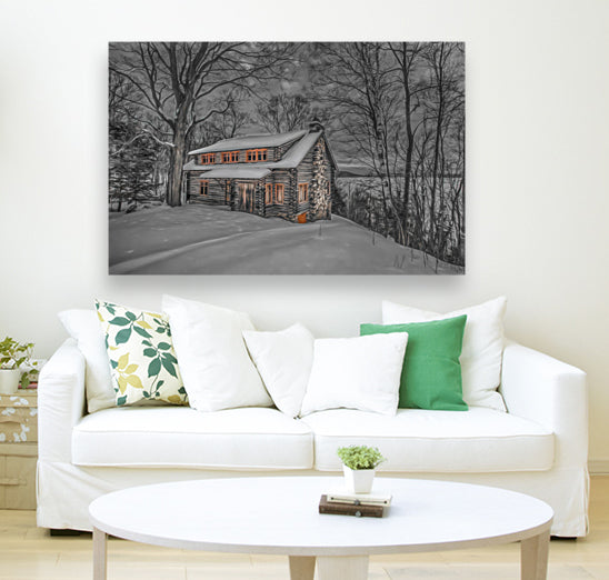 Giclée Stretched Canvas Print